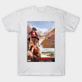 Vintage Travel Poster - The Pyrenees T-Shirt